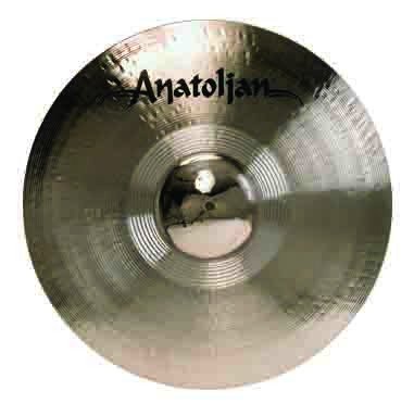 Anatolian Cymbals ADCS13RHHT - Plato 13" diamond hit hat circ brillant, color dorado