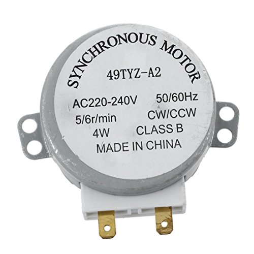 Andifany AC 220-240V 50 / 60Hz 5 / 6RPM 4W Motor sincrono de la Plataforma giratoria para el Horno de microonda