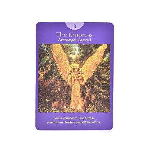 Angel Tarot Cards: Una Baraja De 78 Cartas Y Cartas De Guía Tarjeta De Juego De Mesa, Rica En Simbolismo E Imágenes, Incluidos Ángeles, Arcángeles, Unicornios, Hadas Y Sirenas, Las Cartas De Angel