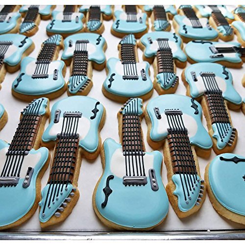 Ann Clark Cookie Cutters Cortador de galletas instrumento de rock/guitarra eléctrica - 13,4 cm