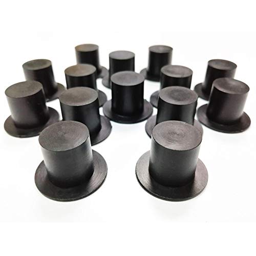 Anyasen 60 Piezas Mini Sombreros de Copa Negro Sombreros de Muñeco de Nieve de Miniatura Sombrero de Copa Plástica Sombreros de Copa Mini Muñeco de Copa en Miniatura Hats para Manualidades Bricolaje