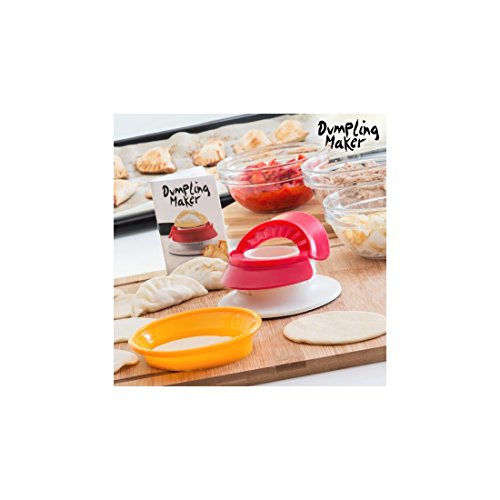 Appetitissime Molde para Empanadillas y Pasta Rellena Fast & Easy, Blanco/Rojo,