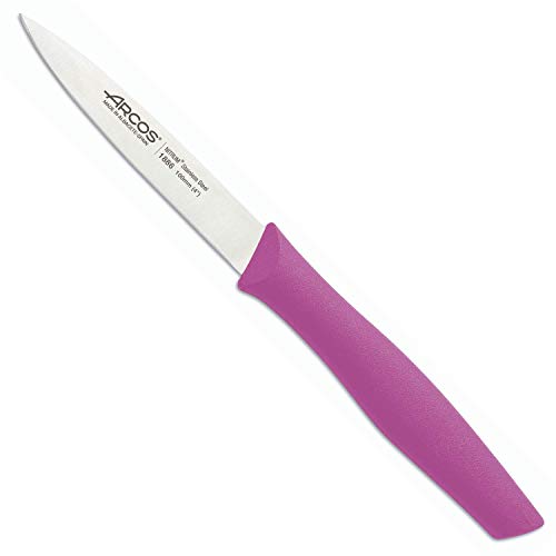 Arcos 188631 Cuchillo Mondador, Stainless Steel, Rosa, 100 mm