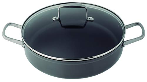 ARCPJ BATERIA Cocina 5 PZAS. Caja RE Serie Endura 697700, Acero Inoxidable, Negro, 5