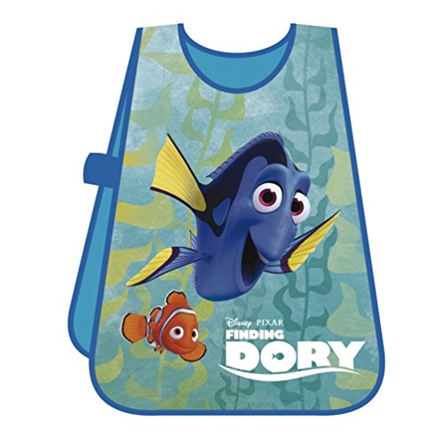 ARDITEX – Delantal (PVC sin Mango Licencia Finding Dory 37 x 50 cm PVC Azul 37 x 37 cm