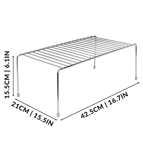 Armario Estante Estante de alambre | Estante de cocina | Estantería | Debajo del fregadero | Estante de platos y tazas | Tidy Organizer Stand | M&W