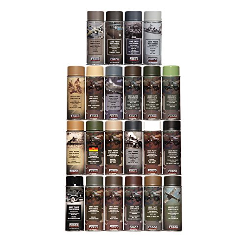 Army Paint - Spray de pintura de 400 ml, aerosol para grafitis, para decorar y personalizar chapas de airsoft - 469312 - Color verde oliva oscuro.