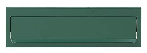 Arregui C607 Bocacartas de Acero, 248 x 73 mm, Verde