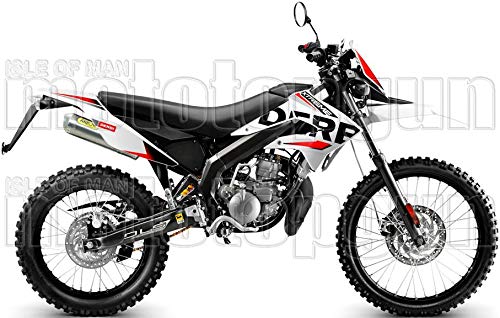 ARROW TUBO DE ESCAPE HOMOLOGADO MINI-THUNDER EN TITANIO COMPATIBLE CON DERBI SENDA 50 SM XTREME 2009 09 2010 10 2011 11 2012 12 2013 13 2014 14 2015 15 52604SU