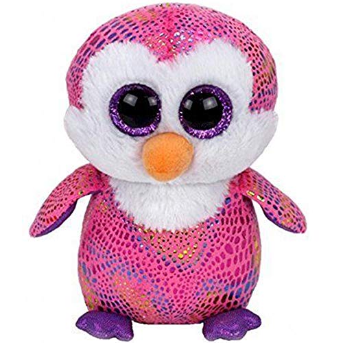 ASDFF Juguete de Peluche de Dibujos Animados Creativo de Peluche de Grandes Ojos de Peluche de Juguete Enviar Regalo de cumpleaños de los niños Patty pingüino