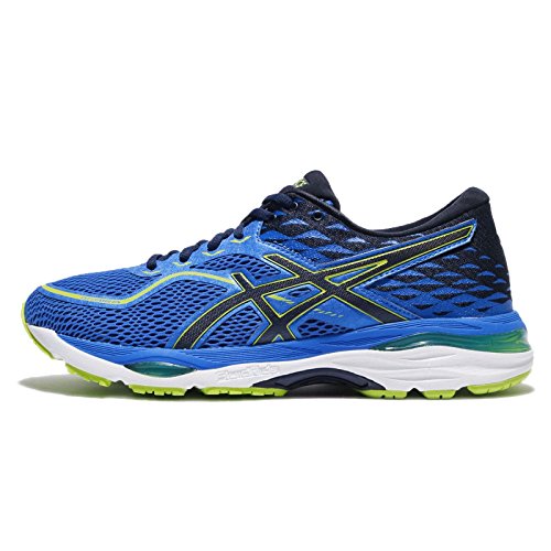 Asics Gel-Cumulus 19, Zapatillas de Gimnasia Hombre, Azul (Directoire Blue / Peacoat / Energy Green), 42 EU