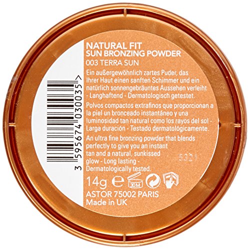 Astor Bronzing Powder Polvos Bronceadores Tono 3 -14 gr