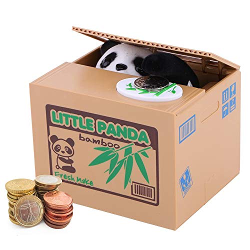 Auped Money Box Mone da Hucha Electrónica Automática Panda Savings Bank Regalo significativo para niños.