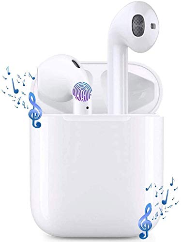 Auriculares Bluetooth,Auriculares inalámbricos Bluetooth5.0 In-Ear Mini Auriculares Auriculares,emparejamiento automático emergente,para Auriculares iPhone/Android/Huawei Airpods Samsung