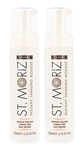 Autobronceador instantáneo St Moriz Mousse, 2 frascos de 200 ml