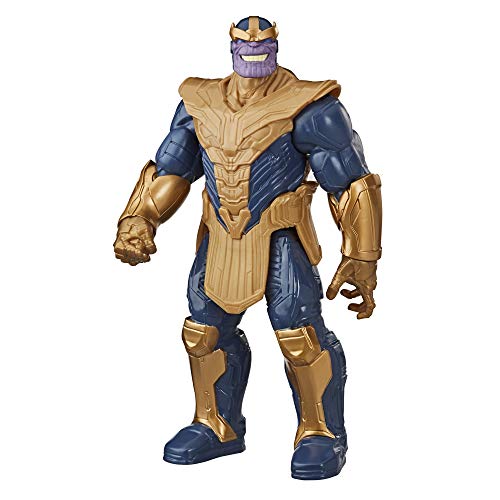 Avengers- Figura Titan Hero Deluxe Thanos (Hasbro E73815L0)