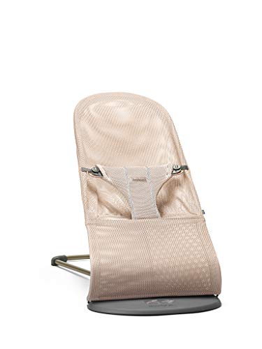 Babybjörn Bliss Hamaca ergonómica con balanceo natural para Bebés, Rosa Perla