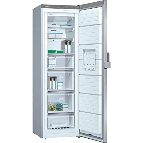 Balay 3GFB647XE Independiente Vertical 242L A++ Acero inoxidable - Congelador (Vertical, 242 L, 20 kg/24h, SN-T, Sistema de descongelado, A++)