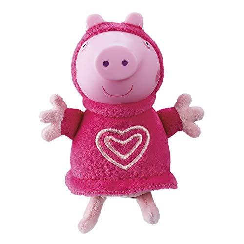 Bandai Spain Mini Peluches con luz Glow Friends - Peppa