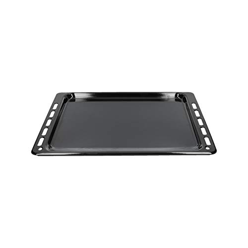 Bandeja de cocción de grasa esmaltada para Bauknecht Whirlpool Ikea altura de horno 30mm