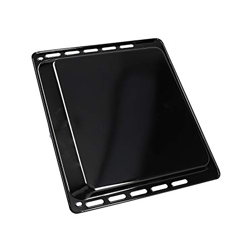 Bandeja de cocción de grasa esmaltada para Bauknecht Whirlpool Ikea altura de horno 30mm