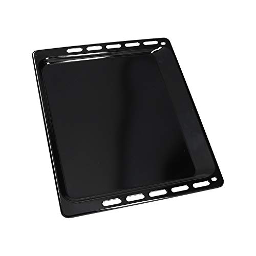 Bandeja de cocción de grasa esmaltada para Bauknecht Whirlpool Ikea altura de horno 30mm