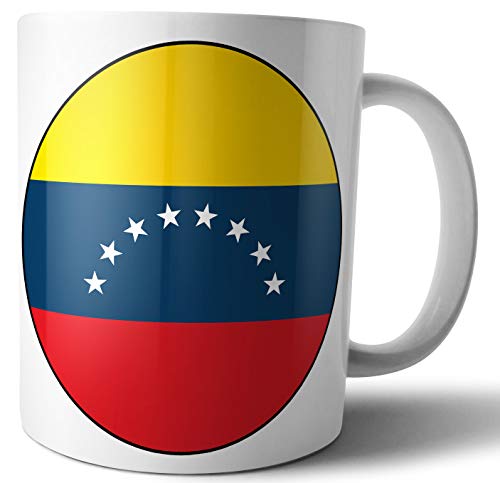 Bandera de Venezuela – Té – Café – Taza – Taza – Cumpleaños – Navidad – Regalo – Papá Noel secreto – relleno de calcetín