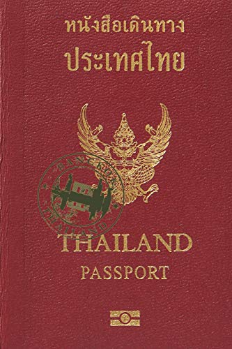 BANGKOK THAILAND PASSPORT TRAVEL DAIRY DOT GRID STYLE: 6x9 inch notebook with dot grid design pages for your next holiday trip or journey for daily ... tour around the world birthday present idea