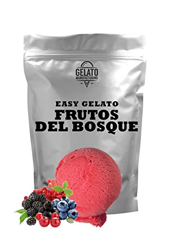 Base mix para helado de FRUTOS DEL BOSQUE, con 1.5 kg mix + 2.5 lt agua se obtienen 5,5 litros de helado