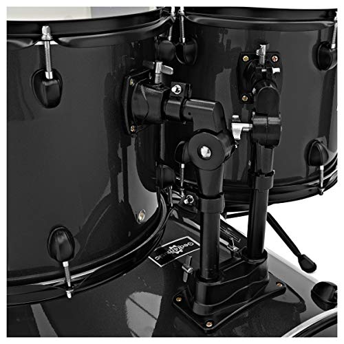 Batería BDK-1 de Principiante de Tamaño Completo de Gear4music Black