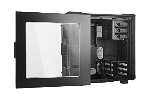 be quiet! Silent Base 600 Escritorio Negro, Plata - Caja de Ordenador (Escritorio, PC, ABS sintéticos, Acero, Policarbonato, Negro, Plata, ATX,Micro ATX,Mini-ITX, 16,7 cm)