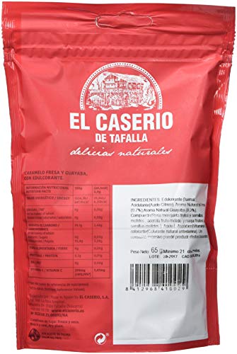 BE4 Caramelos de Fresa y Guayaba -  Pack de 15 unidades de 65 gr