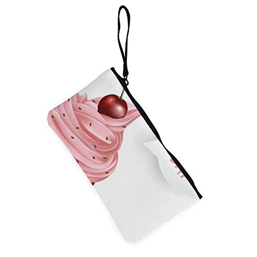 Bearget Happy Mothers Day Cupcake Cherry - Monedero con Cierre para el Día de la Madre