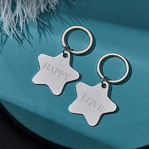 BENECREAT 30 PCS Colgante de Pulsera en Blanco Etiqueta de Estampación de Aluminio para Manualidad de Joyería Colgante Etiqueta para Perro - 5 Formas Mixtas