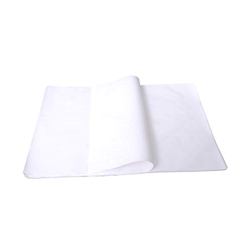 BESTONZON Hamburguesa Patty Paper, papel de cera cuadrado de 100 piezas, hojas de papel de cera de hamburguesa, congelador seguro para la carne de res, pavo, bisonte y otras hamburguesas