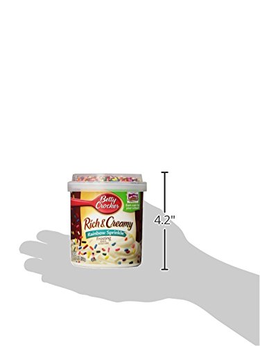 Betty Crocker Rich and Creamy Rainbow Sprinkle Frosting