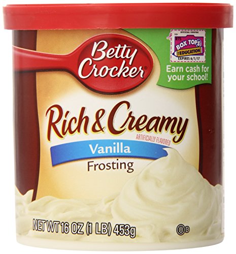 Betty Crocker Rich & Creamy Frosting Vanilla - 453 gr