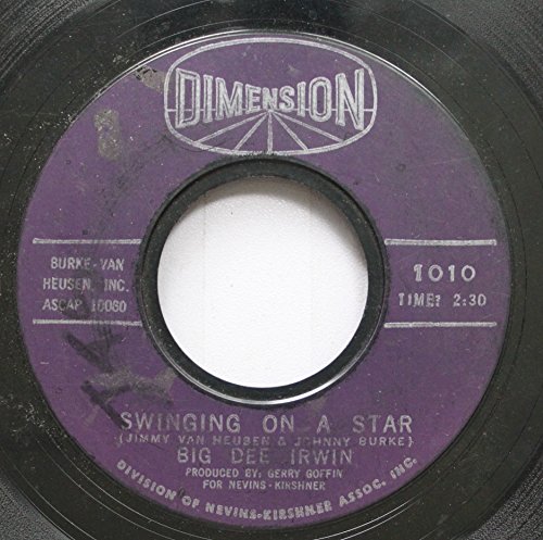 Big Dee Irwin 45 RPM Swinging On A Star / Another Night With The Boys