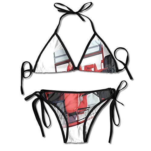 Bikini Trajes de baño Fórmula Coche de Carreras El Conductor Automóvil Deporte motorizado Tema Fuerte Motor Conjuntos de Bikini Traje de baño Traje de baño