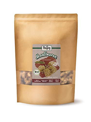 Biojoy Moras blancas ecológicas, sin azúcar y conservantes (1 kg)