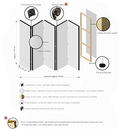 BIOMBO DECORATIVO/PARA HOGARES|SEPARADOR DE AMBIENTES|UNILATERAL|CORTINA|FOTOS BIOMBO f-C-0095-z-c