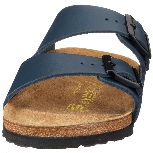 Birkenstock 651163 - Sandalias con Hebilla Unisex, Color Gris, Talla 36