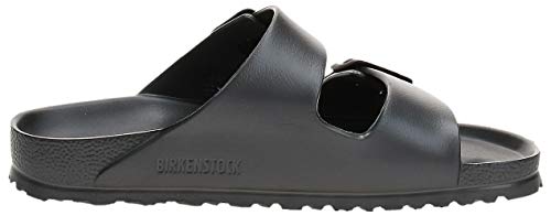 Birkenstock Arizona EVA, Sandalias de Punta Descubierta para Mujer, Plateado (Metallic Anthracite Metallic Anthracite), 39 EU