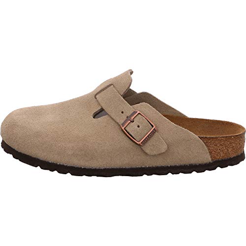 Birkenstock Boston, Zuecos Femmes, Beige (Taupe Taupe), 41 EU