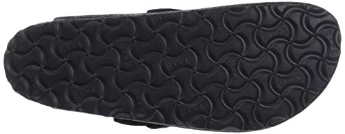 Birkenstock Boston, Zuecos para Mujer, Negro (Washed Metallic Antique Black Washed Metallic Antique Black), 38 EU