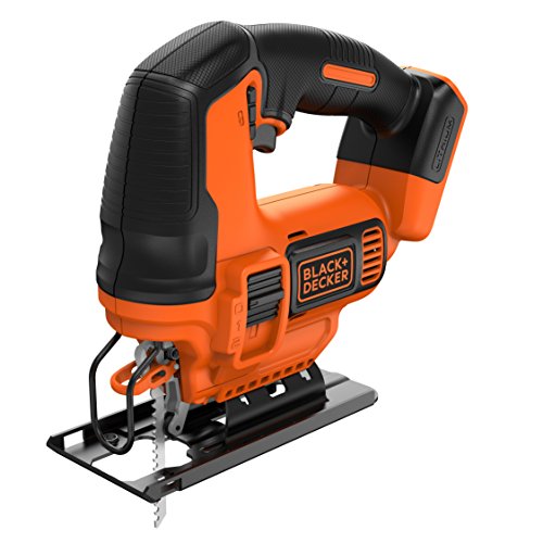 BLACK + DECKER - Sierra de calar de péndulo inalámbrica de 18 V, unidad básica (batería no incluida)