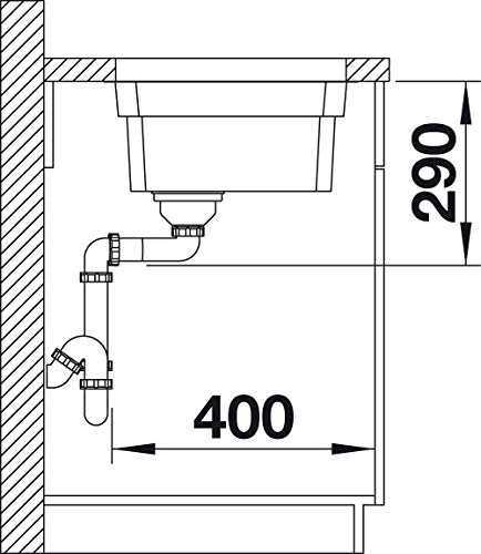 Blanco - Etagon 500-u inox v/m