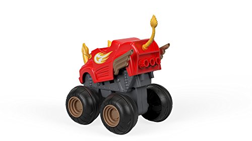 Blaze- Rinoceronte FHV04 - Carretilla de Monster Truck de Juguete de 3 años Multicolor