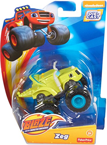 Blaze y los Monster Machines de Nickelodeon - Coche zeg (Mattel CGH57) , color/modelo surtido