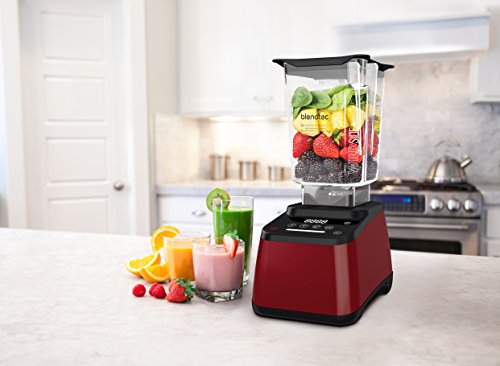 Blendtec D625B4126A1A-A1AP1D Designer 625-Batidora de alto rendimiento, 6 Velocidades, Rojo vino